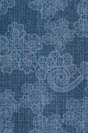 FAZZ繁西-水洗牛仔机理印花华亿平台图片