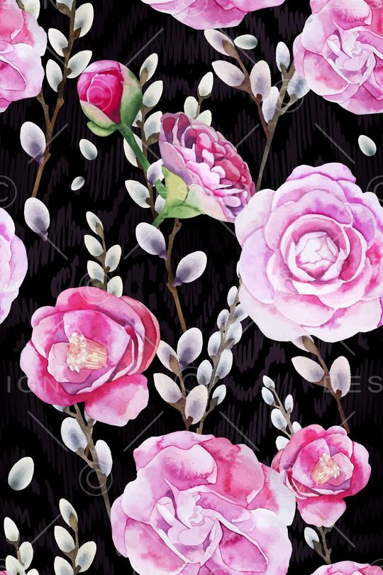 花朵印花华亿平台图片