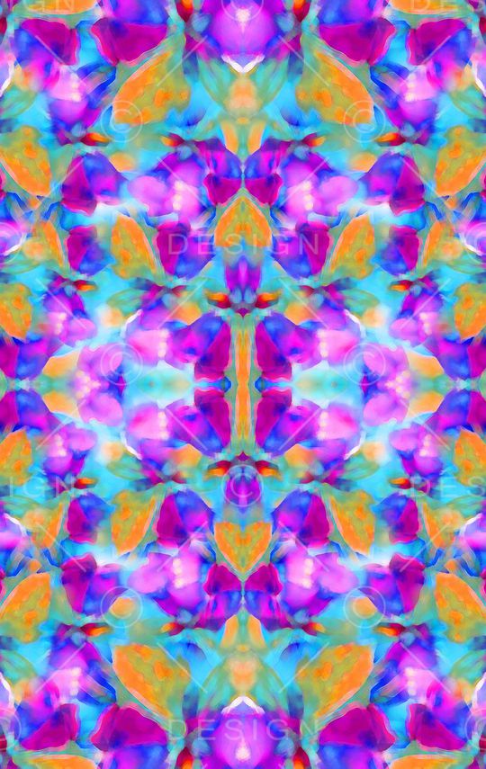 迷彩花卉印花华亿平台图片