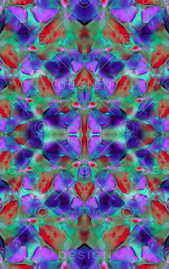 迷彩花卉印花华亿平台图片