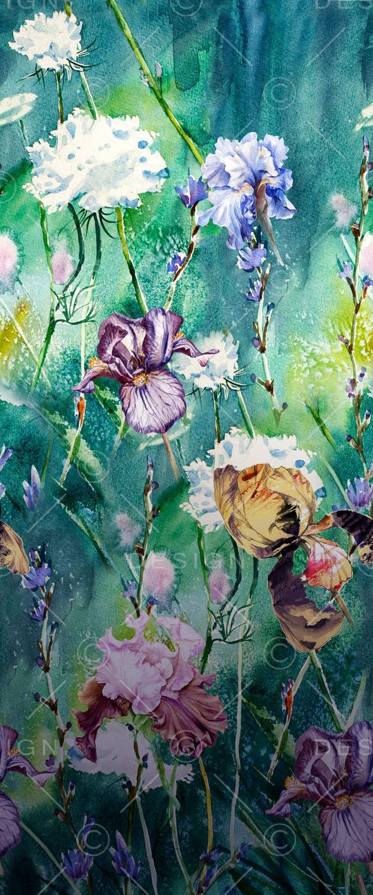 兰花印花华亿平台图片