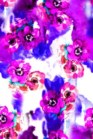 水彩、印花华亿平台图片