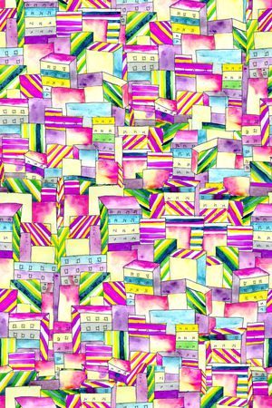 条纹印花华亿平台图片