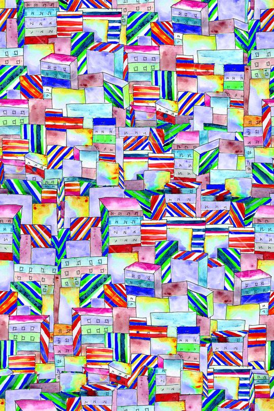 条纹印花华亿平台图片