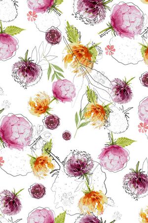 雏菊印花华亿平台图片