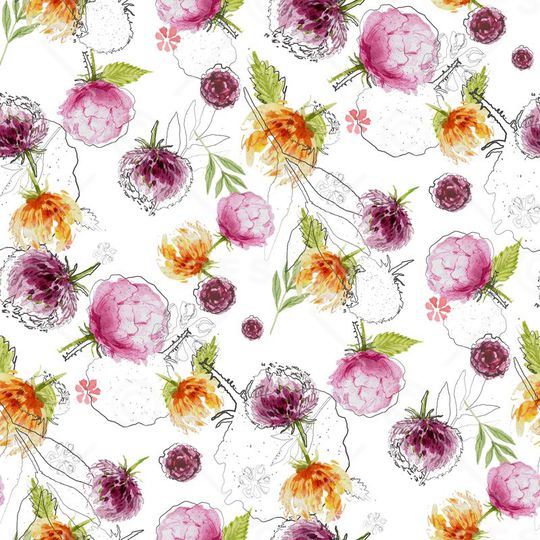 雏菊印花华亿平台图片