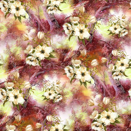 乱花印花华亿平台图片