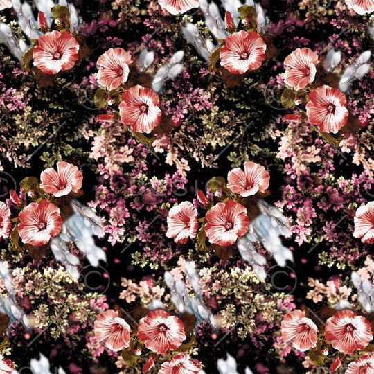 乱花印花华亿平台图片