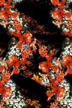 乱花印花华亿平台图片