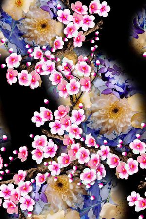 雏菊印花华亿平台图片