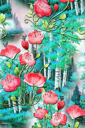 乱花印花华亿平台图片