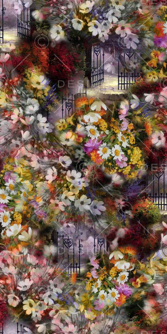 乱花印花华亿平台图片