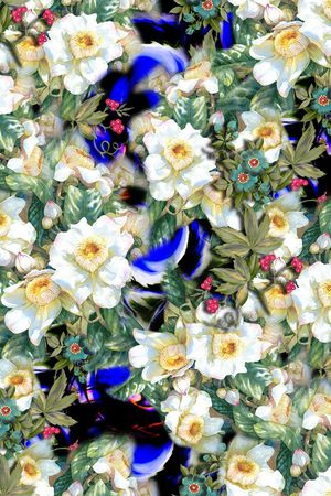 康乃馨印花华亿平台图片