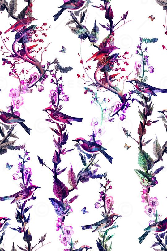 枝叶印花华亿平台图片