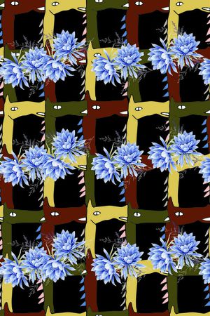 莫妮卡-大牌华亿平台印花华亿平台图片