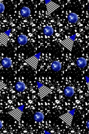 波点与条纹印花华亿平台图片