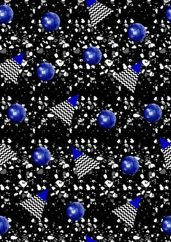 波点与条纹印花华亿平台图片