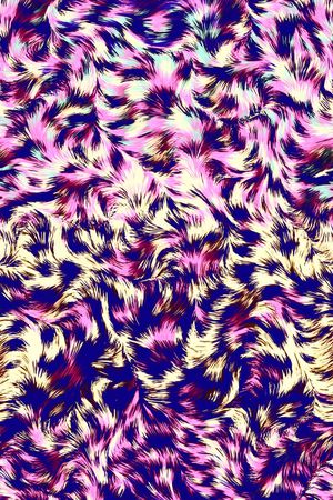 毛皮印花华亿平台图片