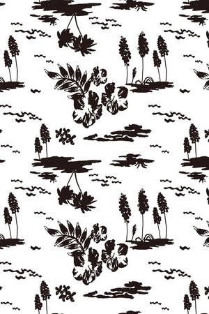 植物印花华亿平台图片