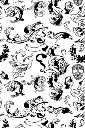 手绘纹样印花华亿平台图片