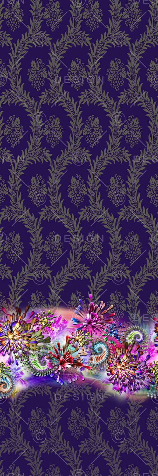 抽象艺术印花华亿平台图片