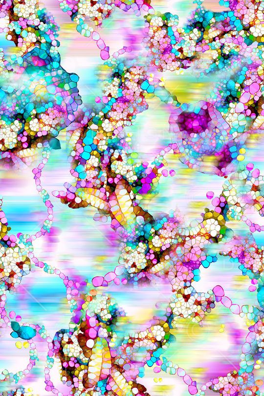 几何印花华亿平台图片