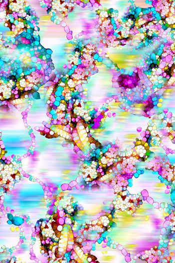 几何印花华亿平台图片