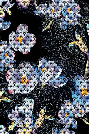 乱花印花华亿平台图片