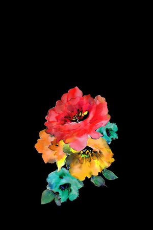 手绘印花华亿平台图片