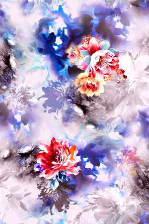 中国风印花华亿平台图片