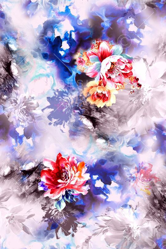 中国风印花华亿平台图片