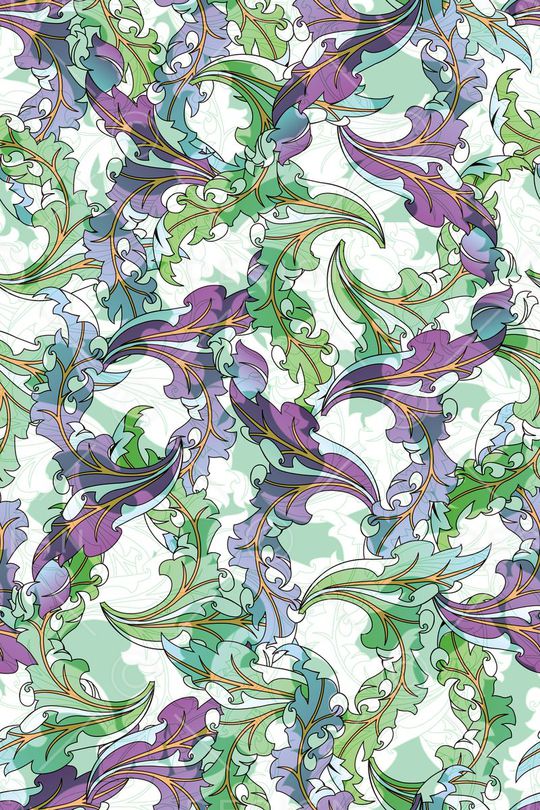 清新复古印花华亿平台图片