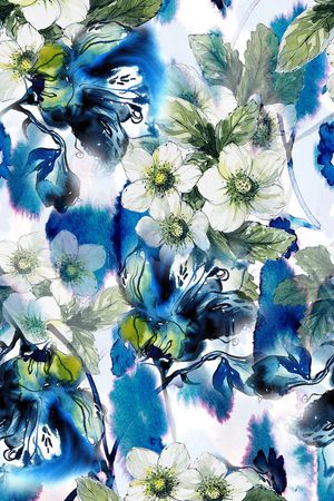 清爽印花华亿平台图片