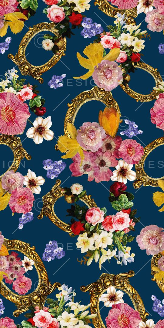 复古相框印花华亿平台图片