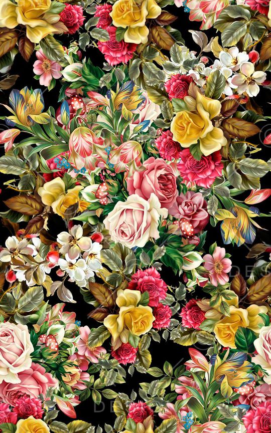 乱花印花华亿平台图片