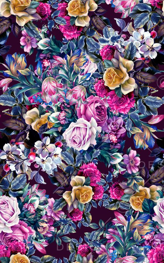 乱花印花华亿平台图片