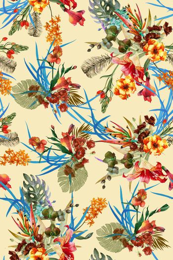 小碎花印花华亿平台图片