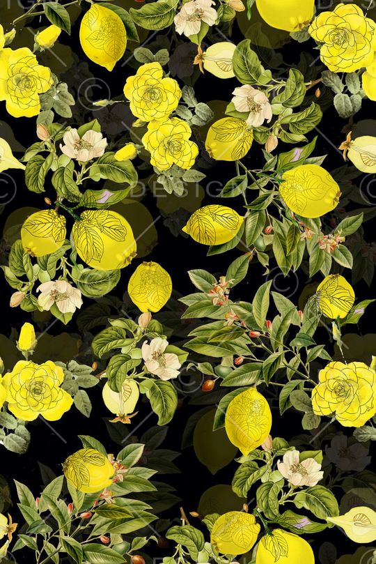 柠檬印花华亿平台图片