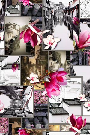 中国风印花华亿平台图片