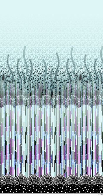 线条印花华亿平台图片