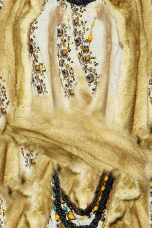 笔触纹理印花华亿平台图片