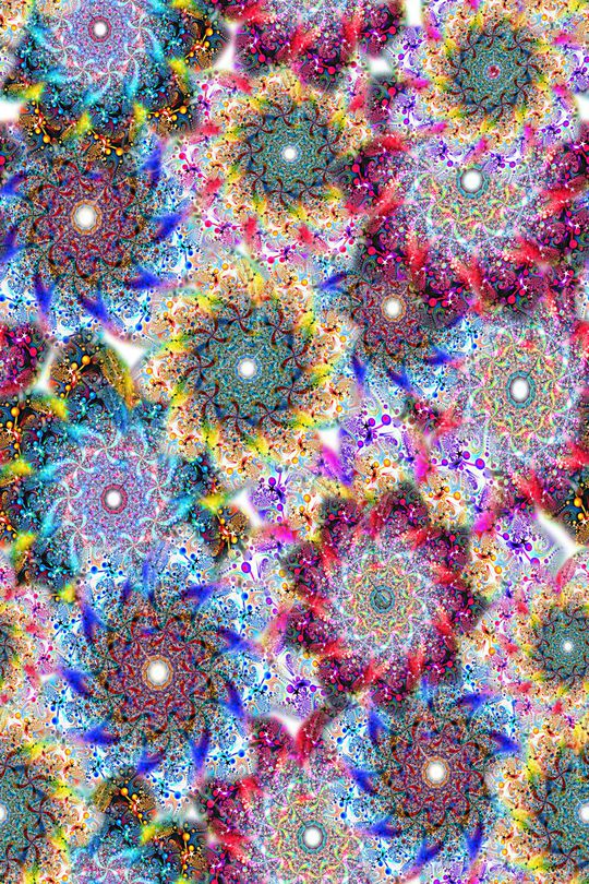 抽象印花华亿平台图片