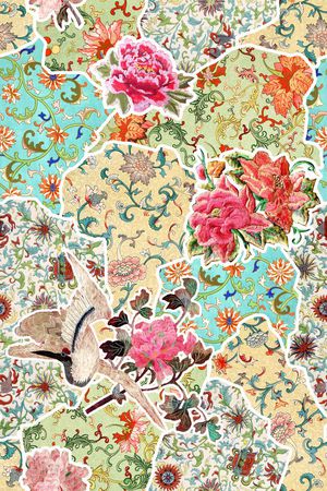 民族风印花华亿平台图片