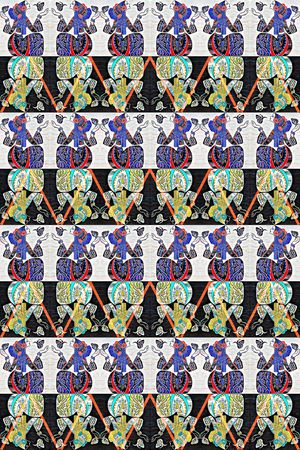 民族风印花华亿平台图片