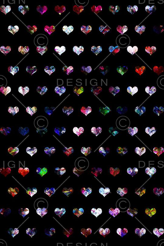 爱心印花华亿平台图片