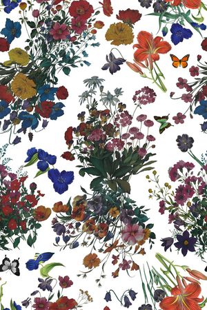 乱花印花华亿平台图片