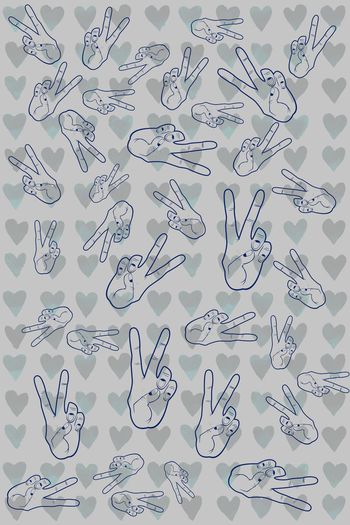 手势印花华亿平台图片