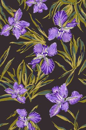 水仙花印花华亿平台图片