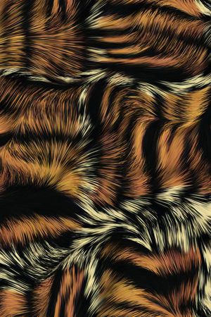 毛皮印花华亿平台图片