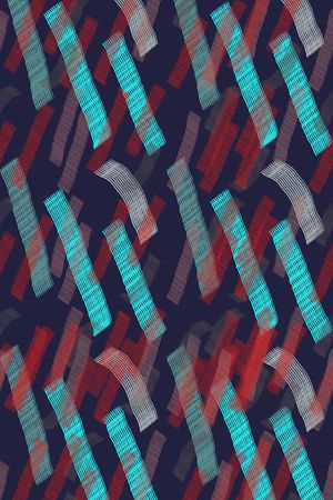 手绘水彩笔触印花华亿平台图片